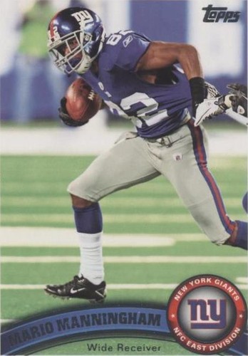 2011 Topps Mario Manningham #162