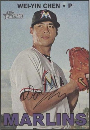 2016 Topps Heritage High Number - Wei-Yin Chen #538