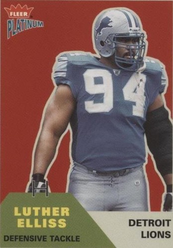 2002 Fleer Platinum Luther Elliss #55