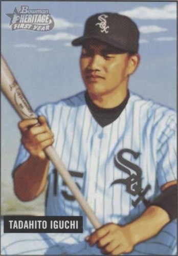 2005 Bowman Heritage - Tadahito Iguchi #60