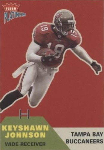 2002 Fleer Platinum Keyshawn Johnson #145