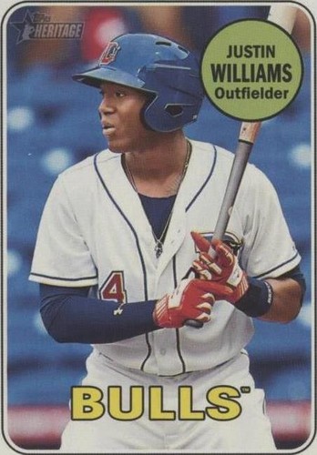 2018 Topps Heritage Minor League Edition - Justin Williams #3