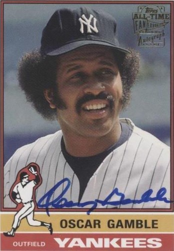 2005 Topps All-Time Fan Favorites - Oscar Gamble #FFA-OG