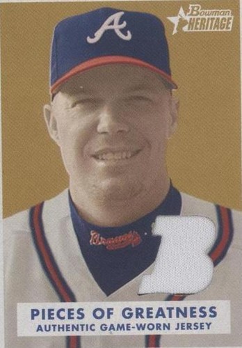 2006 Bowman Heritage - Chipper Jones #PG-CJ2