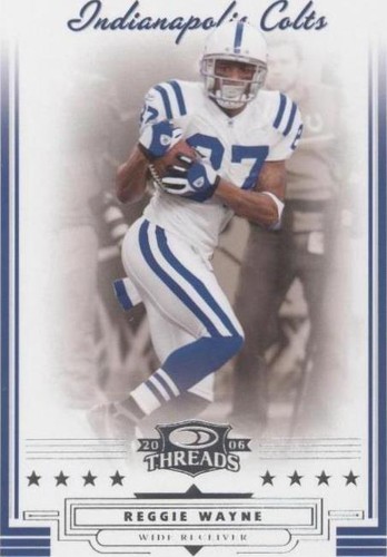 2006 Donruss Threads Reggie Wayne #52