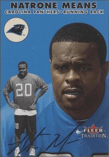 2000 Fleer Tradition Natrone Means #143