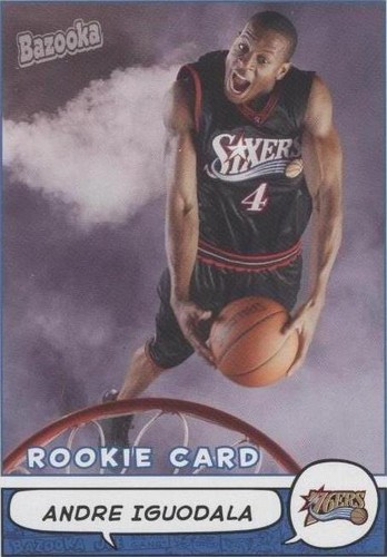 2004-05 Topps Bazooka - Andre Iguodala #180