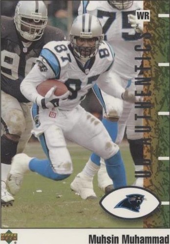 2002 UD Authentics Muhsin Muhammad #13