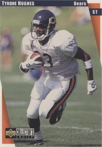 1997 Upper Deck Collector's Choice Tyrone Hughes #400