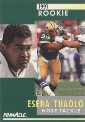 1991 Pinnacle Esera Tuaolo #312