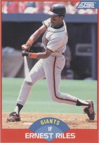 1989 Score - Ernest Riles #458
