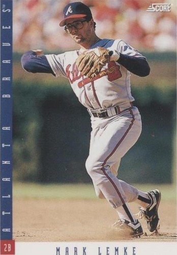 1993 Score - Mark Lemke #147