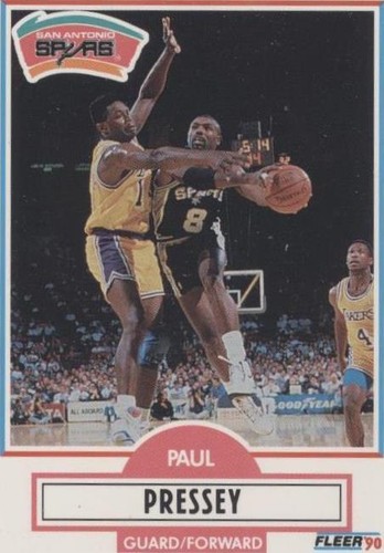 1990-91 Fleer Update - Paul Pressey #U-90