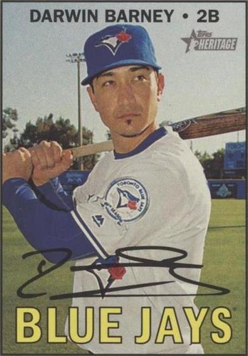 2016 Topps Heritage High Number - Darwin Barney #664