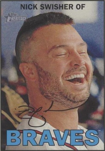 2016 Topps Heritage - Nick Swisher #135