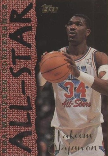 1994-95 Topps - Hakeem Olajuwon #187