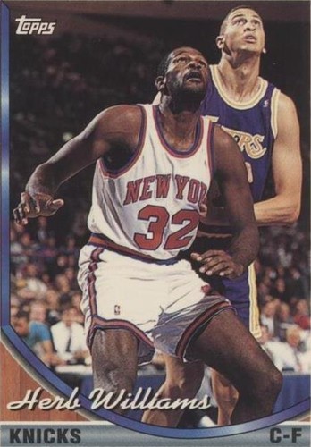 1993-94 Topps - Herb Williams #278