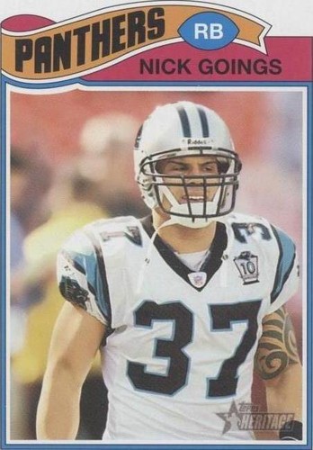 2005 Topps Heritage Nick Goings #316