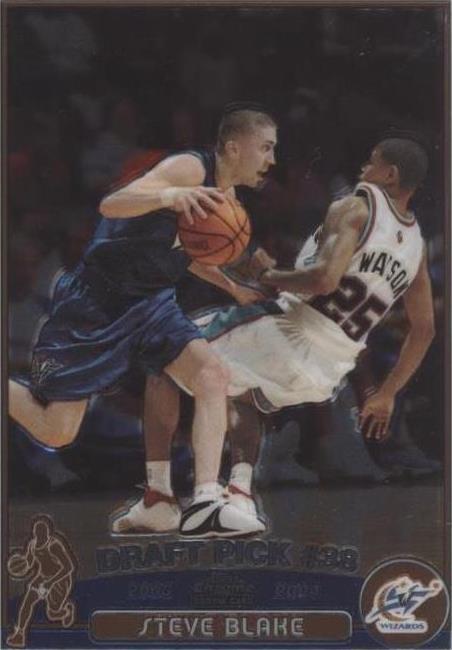 2003-04 Topps Chrome - Steve Blake #145
