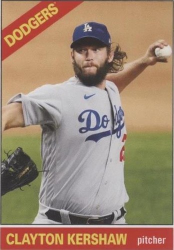 2020 Topps Throwback Thursday #TBT - Clayton Kershaw #253