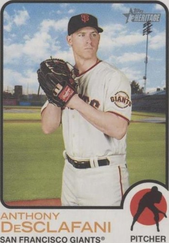 2022 Topps Heritage - Anthony DeSclafani #317