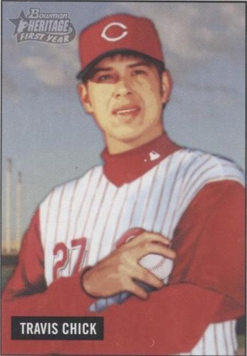 2005 Bowman Heritage - Travis Chick #276