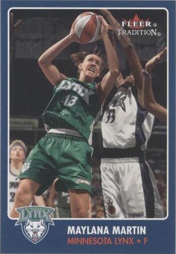 2001 Fleer Tradition WNBA - Maylana Martin #126