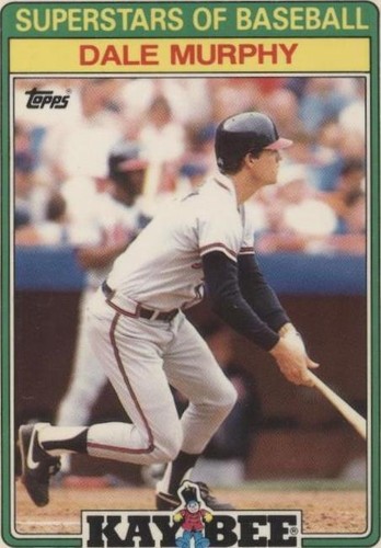 1988 Topps Kay Bee Toys Superstars of Baseball - Dale Murphy #20