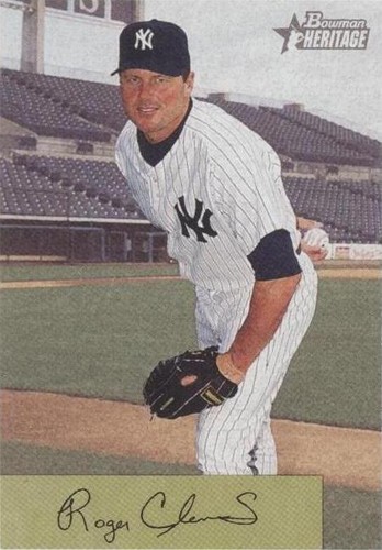 2002 Bowman Heritage - Roger Clemens #29