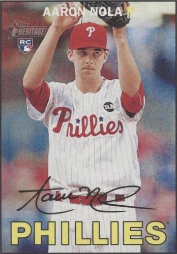 2016 Topps Heritage - Aaron Nola #181