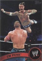 2011 Topps WWE - CM Punk #25