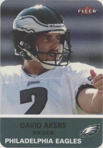 2002 Fleer Tradition David Akers #223
