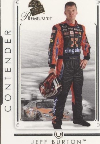 2007 Press Pass Premium - Jeff Burton #24