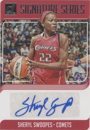2019 Panini Donruss WNBA - Sheryl Swoopes #SS-SSW