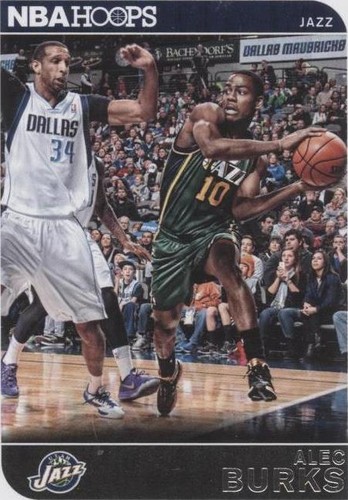 2014-15 NBA Hoops - Alec Burks #90