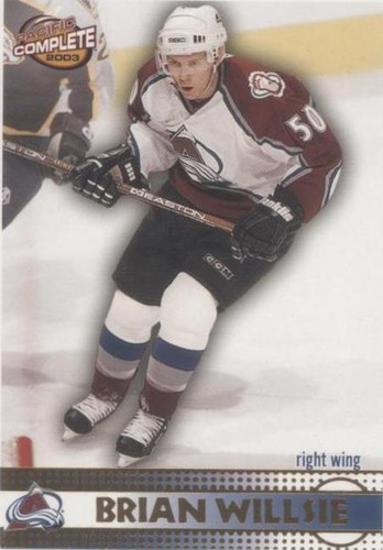 2002-03 Pacific Complete - Brian Willsie #173