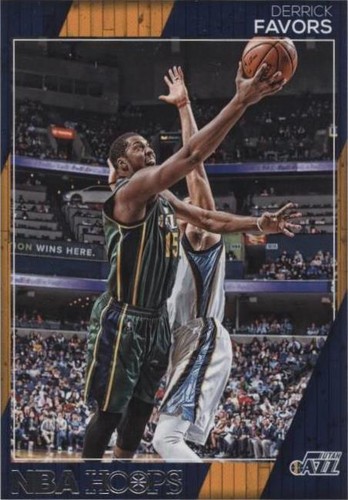 2016-17 Panini NBA Hoops - Derrick Favors #58