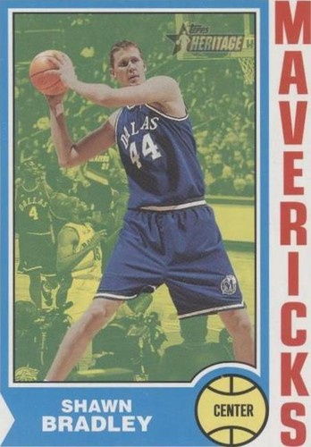 2001-02 Topps Heritage - Shawn Bradley #57