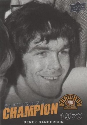2023-24 Upper Deck Boston Bruins Centennial - Derek Sanderson #CC-2