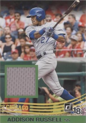 2018 Panini Donruss - Addison Russell #R84-AD