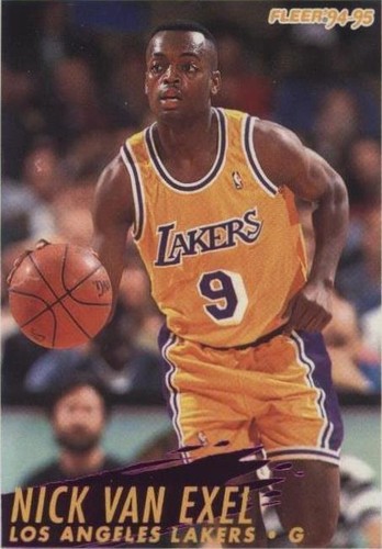 Nick Van Exel 1994-95 Fleer Lakers #113 *9999* | eBay