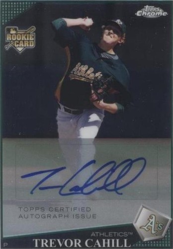 2009 Topps Chrome - Trevor Cahill #224