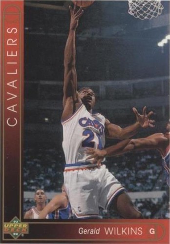 1993-94 Upper Deck - Gerald Wilkins #32