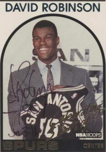 その他 NBA David ROBINSON 1of1 1995 NBA Hoops Celebrating 5 Years David Robinson #DR1 (EX