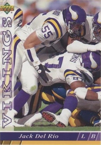 1993 Upper Deck Jack Del Rio #322