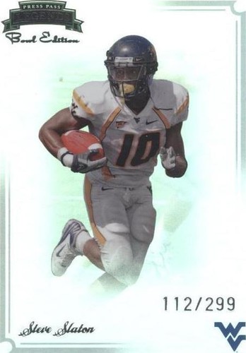2008 Press Pass Legends Bowl Edition Steve Slaton #29