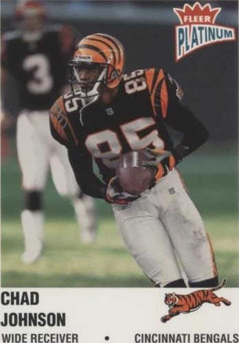 2003 Fleer Platinum Chad Johnson #46