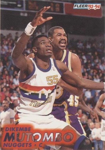 1993-94 Fleer - Dikembe Mutombo #54