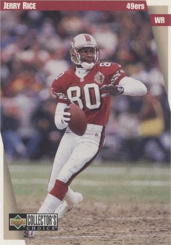 1997 Upper Deck Collector's Choice Team Sets Jerry Rice #SF6