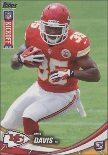 2013 Topps Kickoff Knile Davis #27